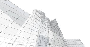 soyut mimari duvar kağıdı, dijital arkaplan