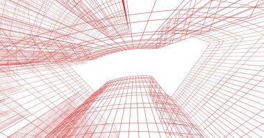 soyut mimari duvar kağıdı, dijital arkaplan