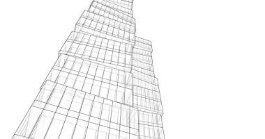 soyut mimari duvar kağıdı, dijital arkaplan