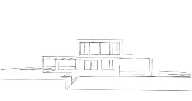 soyut mimari duvar kağıdı, dijital arkaplan