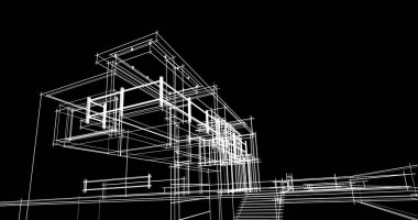 Geometrik mimari binalar tasarımı