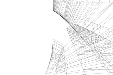 soyut mimari duvar kağıdı, dijital arkaplan