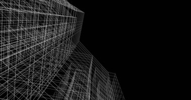 soyut mimari duvar kağıdı, dijital arkaplan