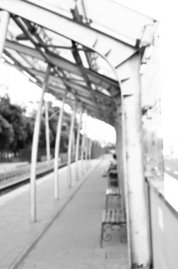 Bulanık şehir manzarası. soyut arkaplan 