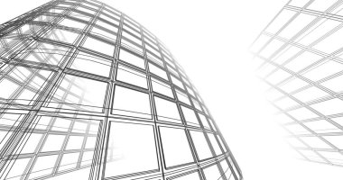 soyut mimari duvar kağıdı, dijital arkaplan