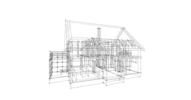 minimal geometrik şekiller, mimari çizgiler