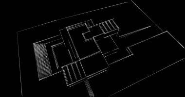 soyut mimari duvar kağıdı, dijital arkaplan