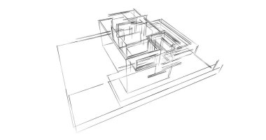 Geometrik mimari binalar tasarımı