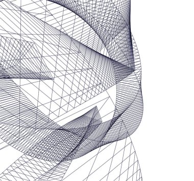 soyut mimari duvar kağıdı, dijital arkaplan