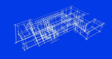 soyut mimari duvar kağıdı, dijital arkaplan
