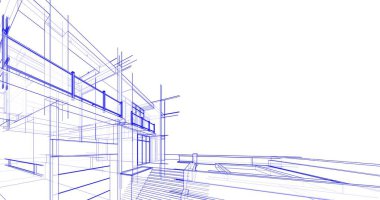 minimal geometrik mimari binalar tasarımı