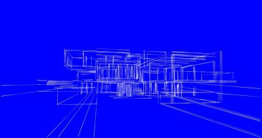 soyut mimari duvar kağıdı, dijital arkaplan