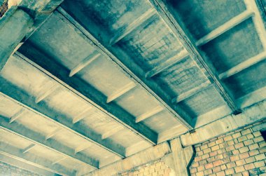 mimari sanat konsepti, minimum geometrik şekiller. 