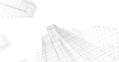 soyut mimari duvar kağıdı, dijital arkaplan