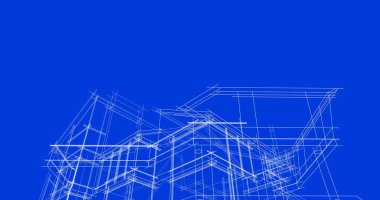 soyut mimari duvar kağıdı, dijital arkaplan