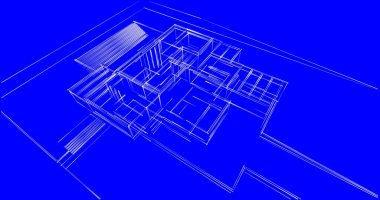soyut mimari duvar kağıdı, dijital arkaplan