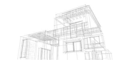 soyut mimari duvar kağıdı, dijital arkaplan