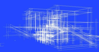 soyut mimari duvar kağıdı, dijital arkaplan