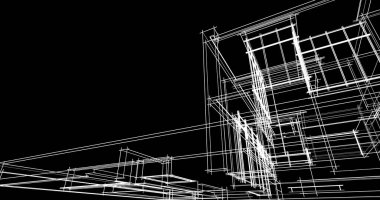 Geometrik mimari binalar tasarımı