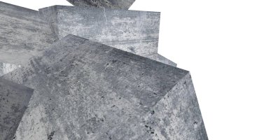 Arkaplanda mimari bina 3d illüstrasyon