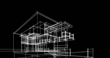 Geometrik mimari binalar tasarımı
