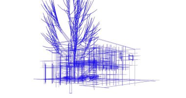 soyut mimari duvar kağıdı, dijital arkaplan