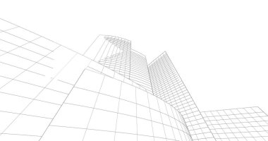 soyut mimari duvar kağıdı, dijital arkaplan