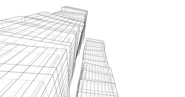 soyut mimari duvar kağıdı, dijital arkaplan