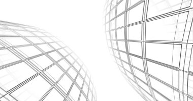 soyut mimari duvar kağıdı, dijital arkaplan