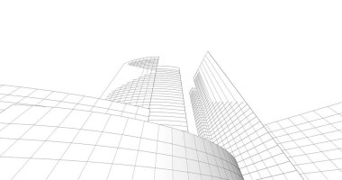 soyut mimari duvar kağıdı, dijital arkaplan