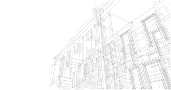 Geometriset Arkkitehtoniset Rakennukset — kuvapankkivalokuva