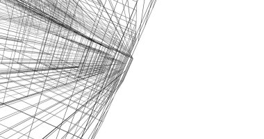 soyut mimari duvar kağıdı, dijital arkaplan