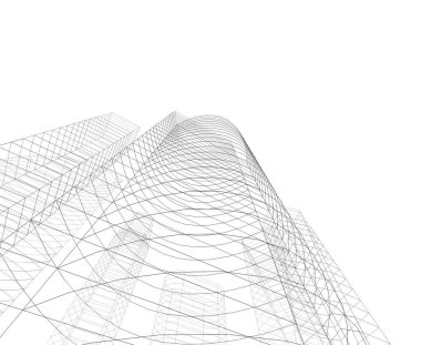 soyut mimari duvar kağıdı, dijital arkaplan