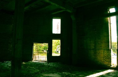 mimari sanat konsepti, minimum geometrik şekiller. 