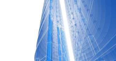 soyut mimari duvar kağıdı, dijital arkaplan