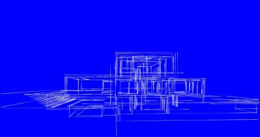 soyut mimari duvar kağıdı, dijital arkaplan