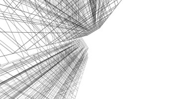 soyut mimari duvar kağıdı, dijital arkaplan