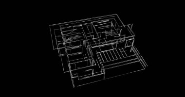 minimal geometrik şekiller, mimari çizgiler