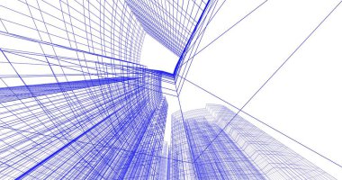 soyut mimari duvar kağıdı, dijital arkaplan