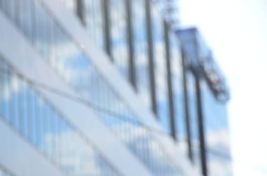 Bulanık şehir manzarası, soyut arkaplan 