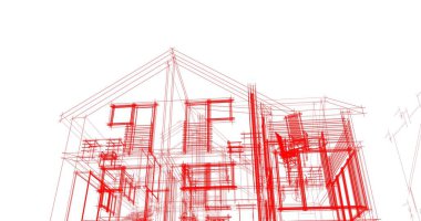 minimal geometrik şekiller, mimari çizgiler