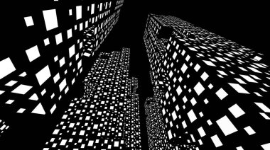 soyut mimari duvar kağıdı, dijital arkaplan