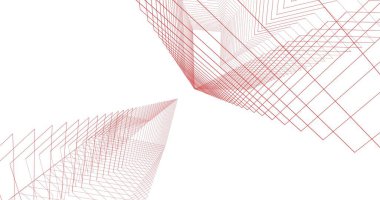 soyut mimari duvar kağıdı, dijital arkaplan