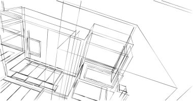 Geometrik mimari binalar tasarımı
