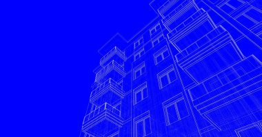 soyut mimari duvar kağıdı, dijital arkaplan