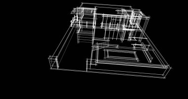 Geometrik mimari binalar tasarımı