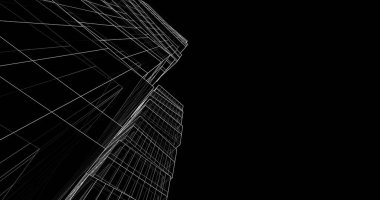 soyut mimari duvar kağıdı, dijital arkaplan