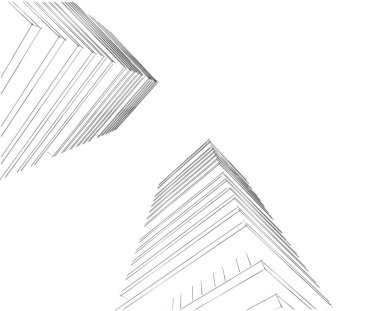 soyut mimari duvar kağıdı, dijital arkaplan