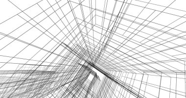 soyut mimari duvar kağıdı, dijital arkaplan