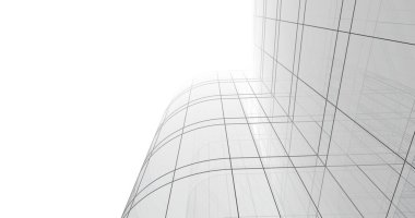 minimal geometrik şekiller, mimari çizgiler